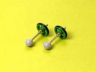 短防倾杆与导轮套装
