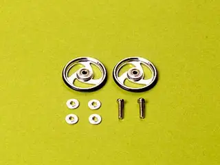 19mm 铝合金 滚珠轴承 导轮 (空力辐条型)