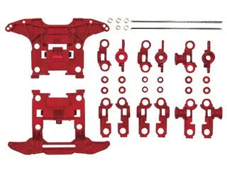 强化 N-04 / T-04 底盘单元（红色）