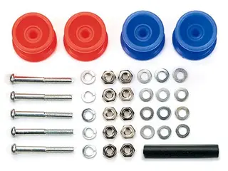两段式低摩擦塑料导轮套装(红、蓝13-12mm)