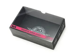 Fully Cowled Mini 4WD 全罩式迷你四驱车 30周年纪念 基础四驱车收纳盒 (黑色) 附胶套